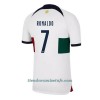 Camiseta de fútbol RONALDO 7 Portugal Segunda Equipación Mundial 2022 - Hombre